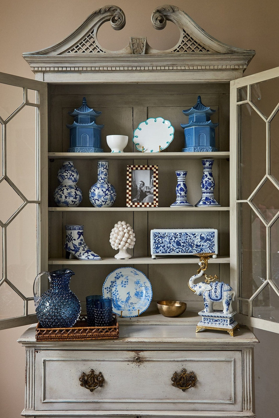 Delft Tulipiere Rectangle Vase