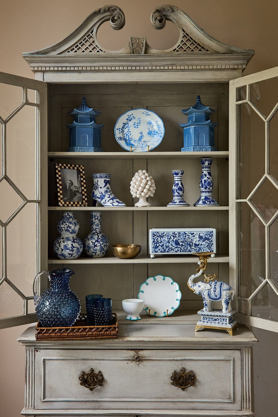 Delft Tulipiere Rectangle Vase