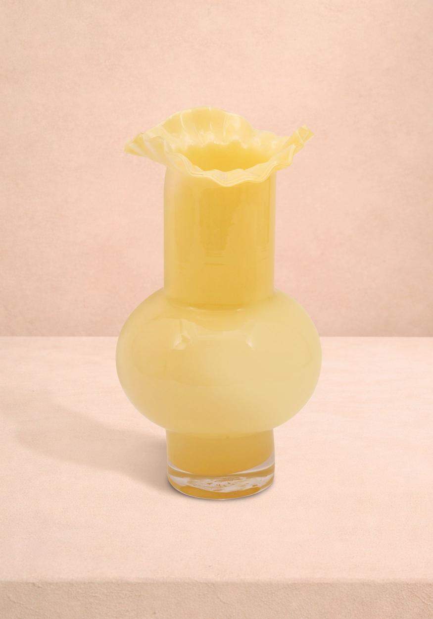 Vases Delilah Lemon Drop Bulb Vase