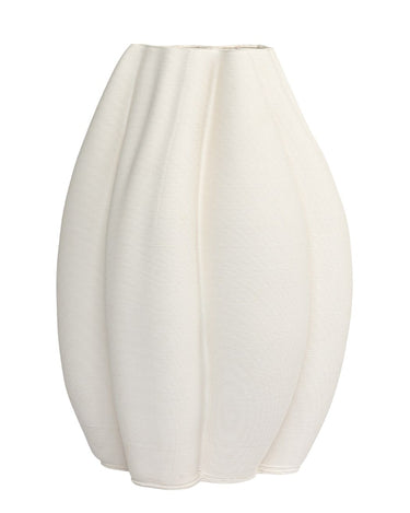 Emilie White Ceramic Vase