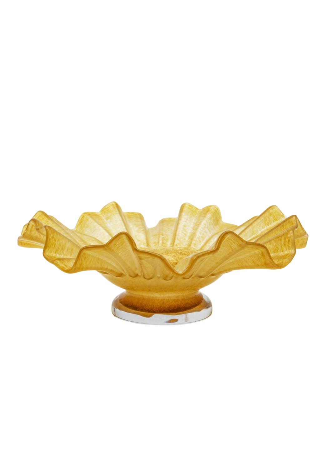 Fleur Sunburst Glass Bowl