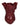 Vases Maroon Coloured Cabbage Leaf Vase