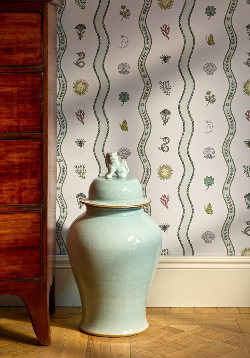 Mint Porcelain Jar