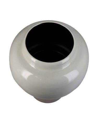 Olivia Black Modernist Vase