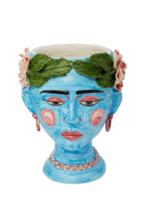 Testa Di Moro Head - Turquoise Times (Not the White Lotus Kind) Bust Statue