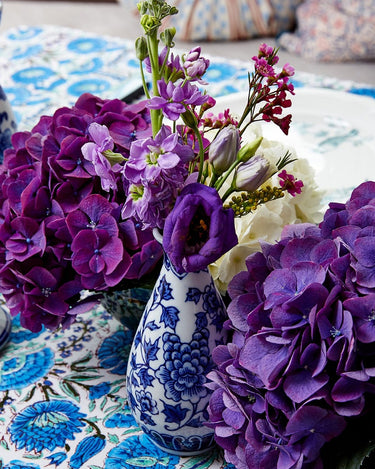 Vases Three Delft Bud Vases