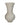 Timeless Ivory Vase with Bobbin Accent