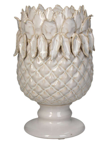 Vases White Pineapple Vase