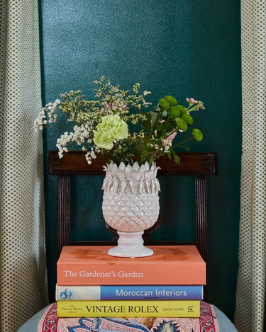 Vases White Pineapple Vase