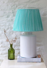 Victoria Pleated Lampshade - Mint - Casa by Josephine Jenno
