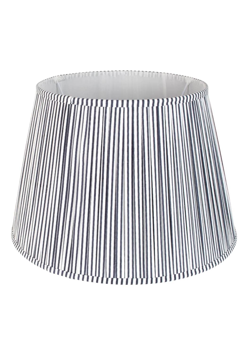 Victoria Pleated Lampshade - Navy - Casa by Josephine Jenno