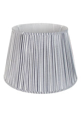 Victoria Pleated Lampshade - Navy - Casa by Josephine Jenno