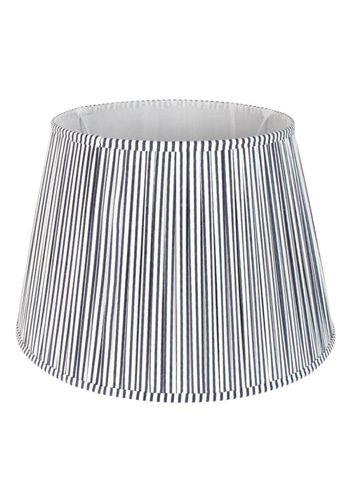 Victoria Pleated Lampshade - Navy