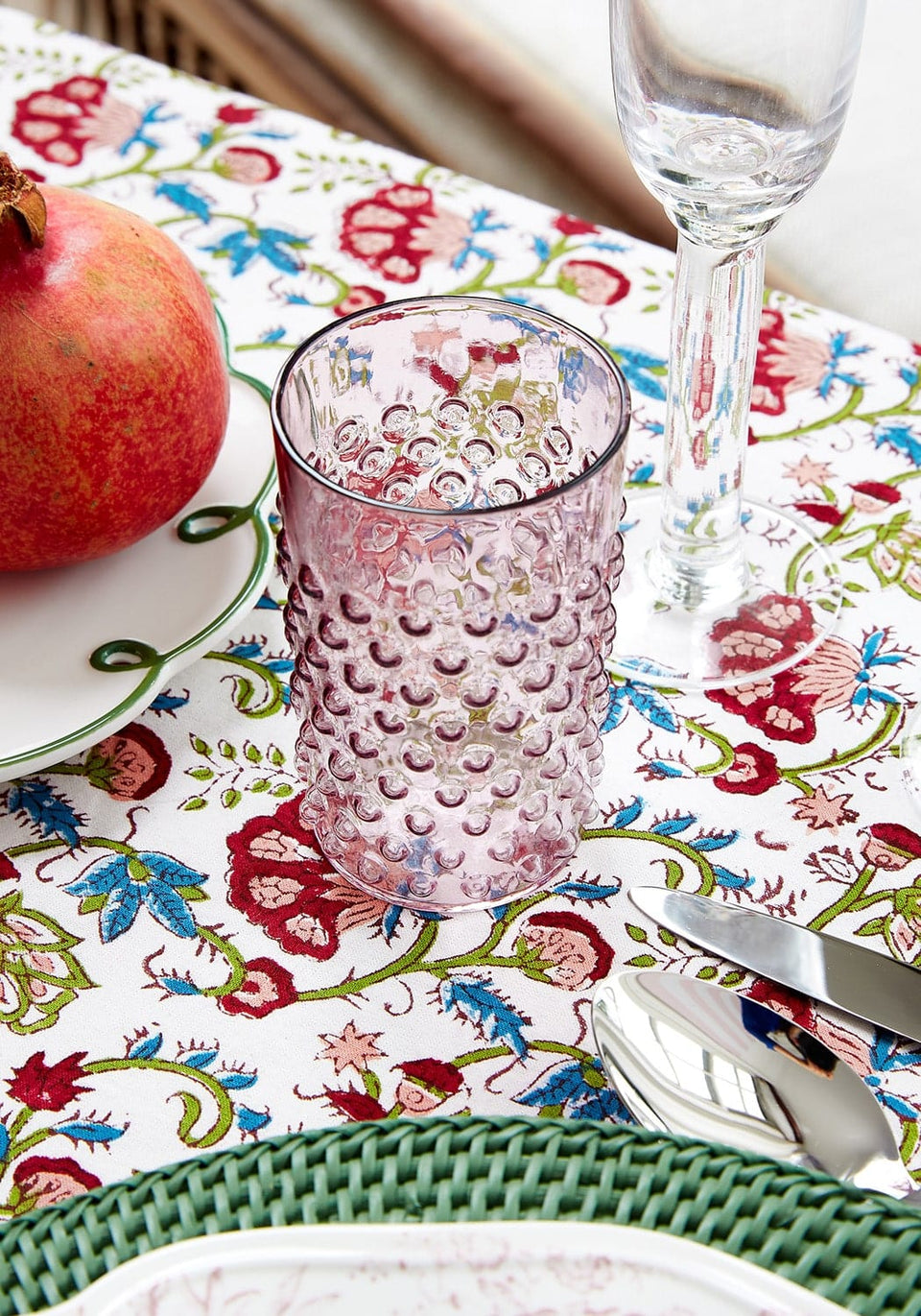 Violet Dew Drop Tumblers - Set Of 4 - Casa by Josephine Jenno