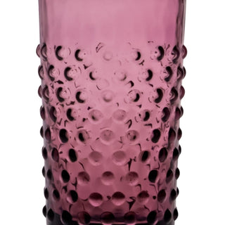 Violet Dew Drop Tumblers - Set Of 4 - Casa by Josephine Jenno