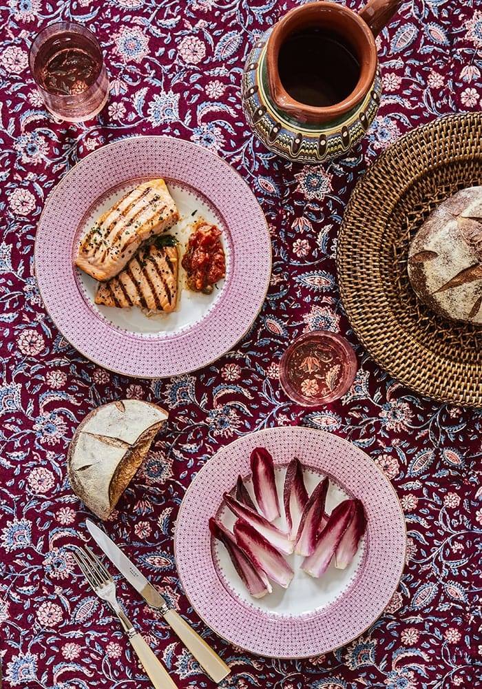 Violet Dew Drop Tumblers - Set Of 4 - Casa by Josephine Jenno
