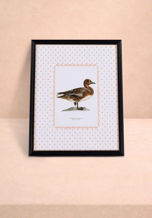 Duck I Framed Print - The Most Dashing Duck You'll Ever Hang on a Wall