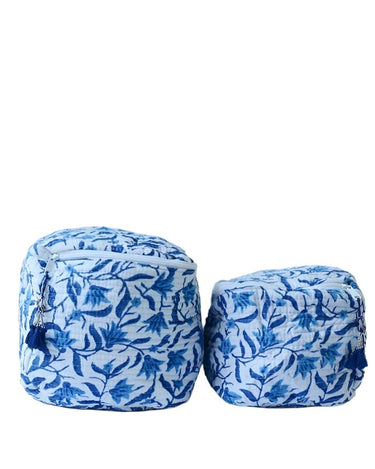 Wash Bag Beautiful Blue Sponge Bag