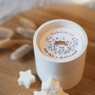 Sea Salt & Driftwood Soy Wax Candle