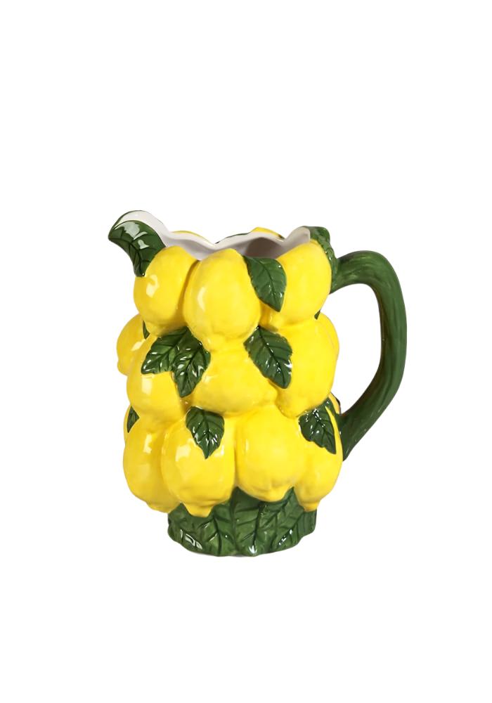 Zest Intentions - Lemon Pitcher Jug - Casa by Josephine Jenno