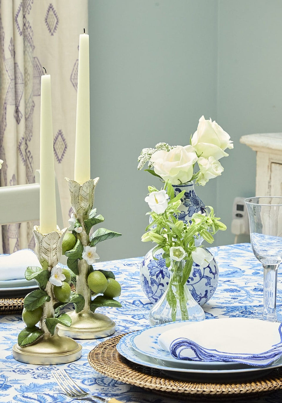 Zesty Lime Candleholder - Casa by Josephine Jenno