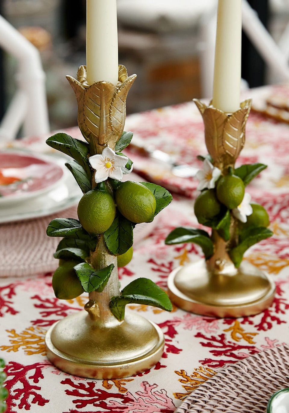 Zesty Lime Candleholder - Casa by Josephine Jenno