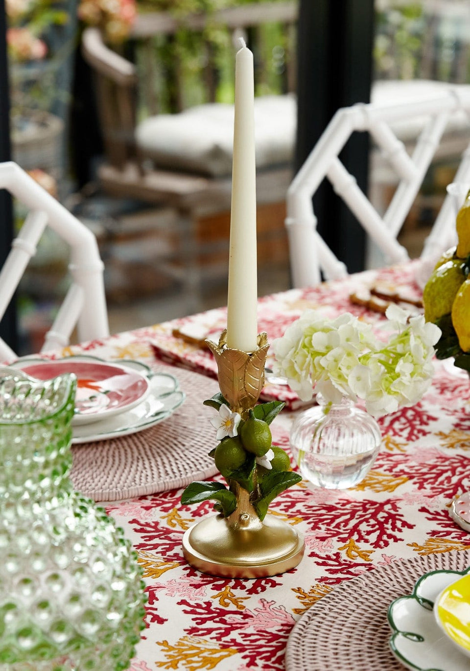 Zesty Lime Candleholder - Casa by Josephine Jenno